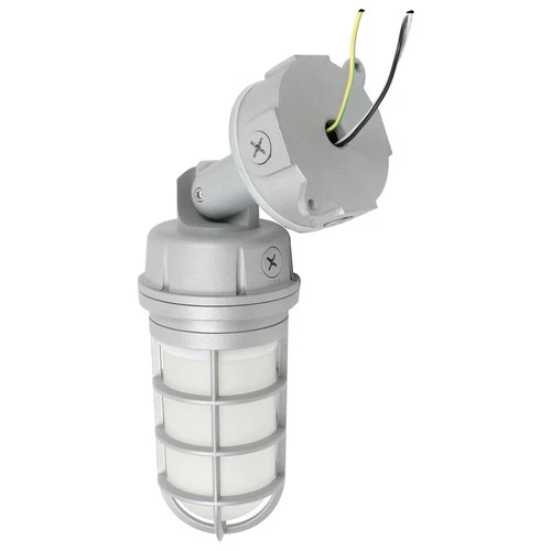 Nuvo Lighting 65/550 13" Tall LED Commercial Adjustable Utility - Grey - Picture 4 of 5
