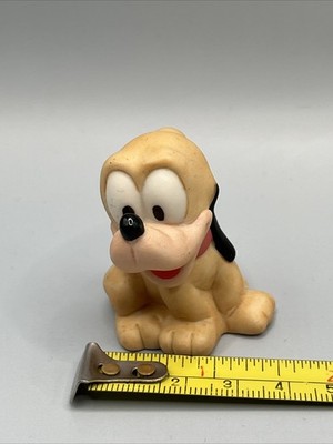 VTG Disney Baby Pluto Puppy Dog Porcelain Mini Figurine Sri Lanka 1.75''