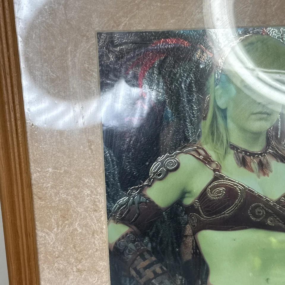 Xena Guerrera Princesa Reina Amazona #720/2500 Certificado de Autenticidad Impresión Cromo Enmarcada Foto 4 de 4