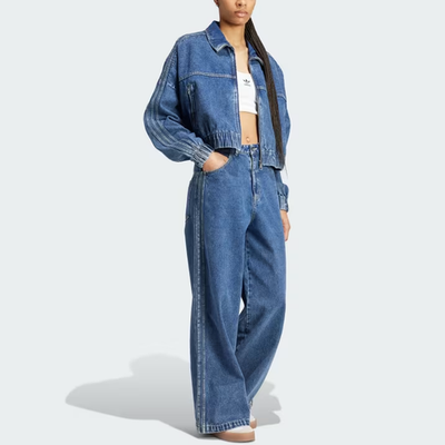 adidas Originals Premium Essentials Track Top Soft Loose Denim