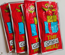 Grinch Socks Christmas Adult Happy Meal 2025 McDonald's Complete Set of 4 NEW