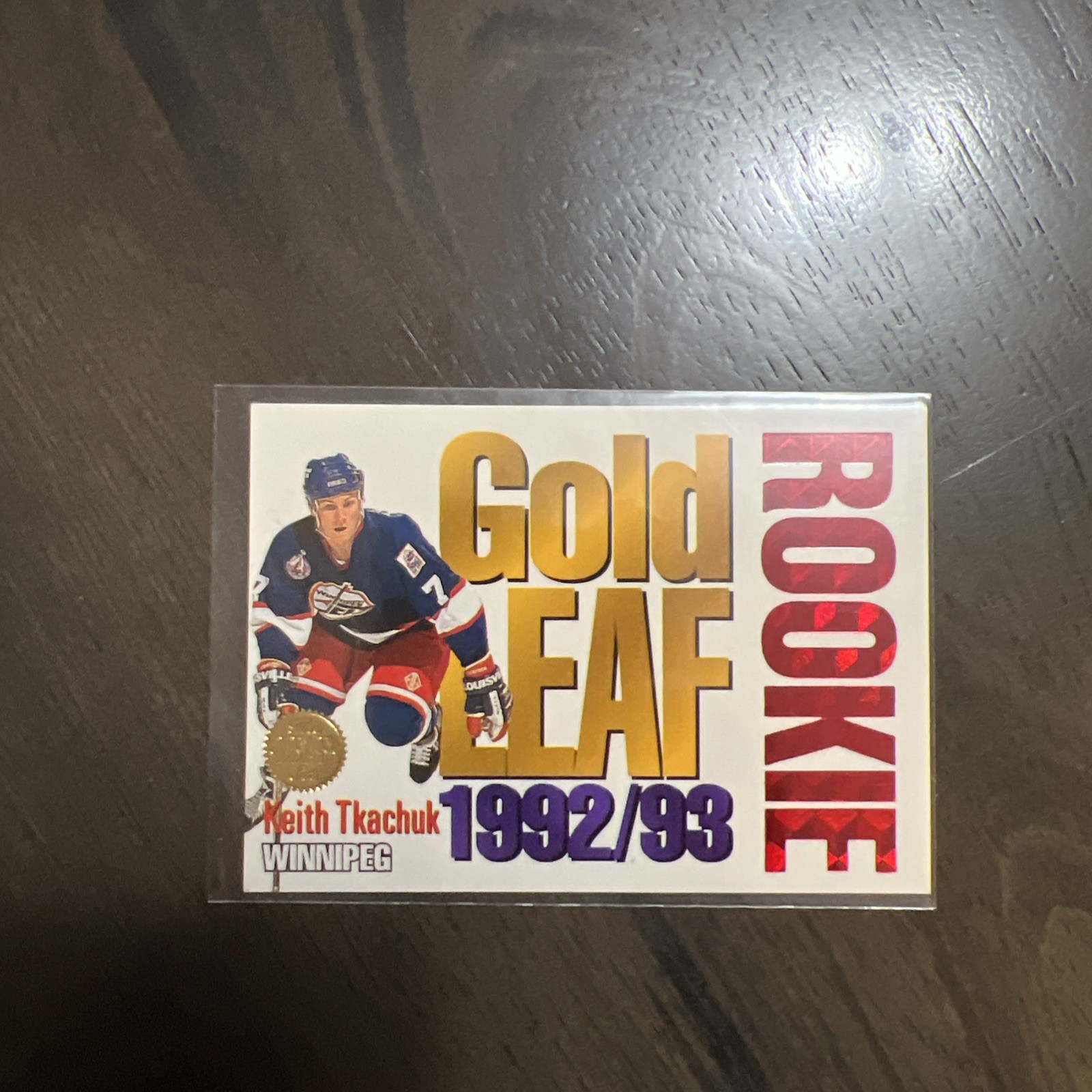 1993-94 Leaf Gold Rookie Keith Tkachuk #11 Winnipeg Jets
