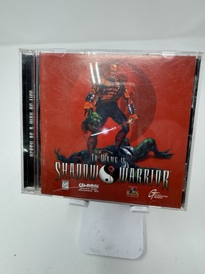 Lu Wang is Shadow Warrior 3D Realms Shooter PC CD-ROM Complete Case Game Manual
