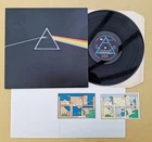 PINK FLOYD " DARK SIDE OF THE MOON " SUPERB UK 70'S LP + BOTH POSTERS & STICKERS