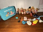 New ListingLittle Kiddles Matel 1960’s Case with 7 Doll Lot USA