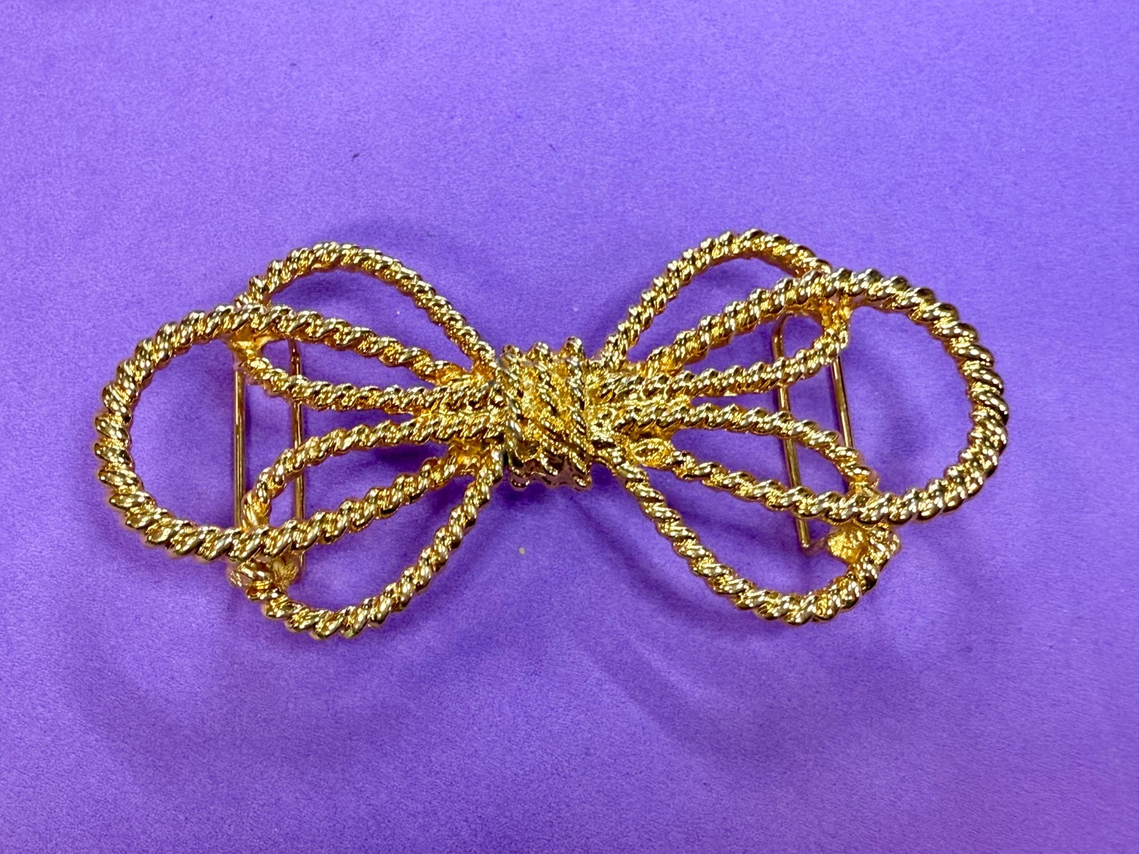 Knotted Bow Tie Dotty Smith Interlocking Two Piec… - image 15