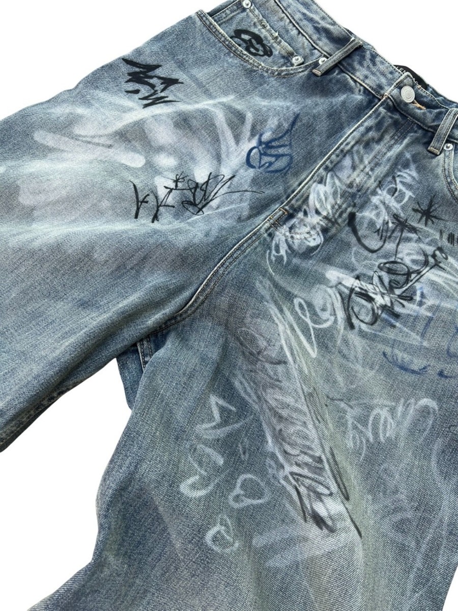Balenciaga SS/23 Mudshow Graffiti Denim | eBay