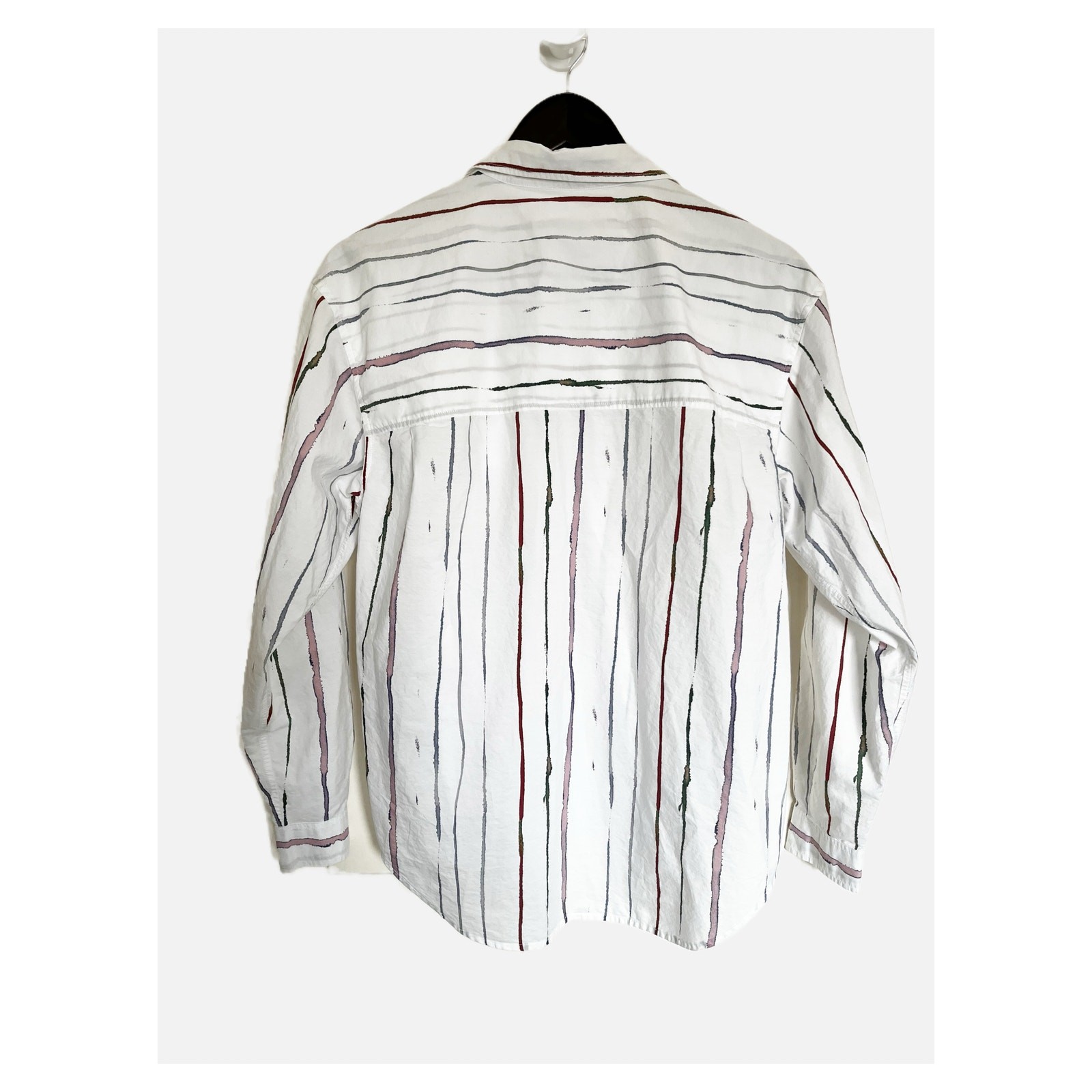 Closed Structured Cotton Button Down Menswear Sty… - image 2