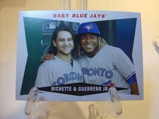 2020 Topps Archives 1960 Topps Combo Cards #60CC-GB - Baby Blue Jays  20359