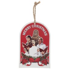 NEW Star Wars Christmas Carol Metal Hanging Decoration - FREE Shipping 