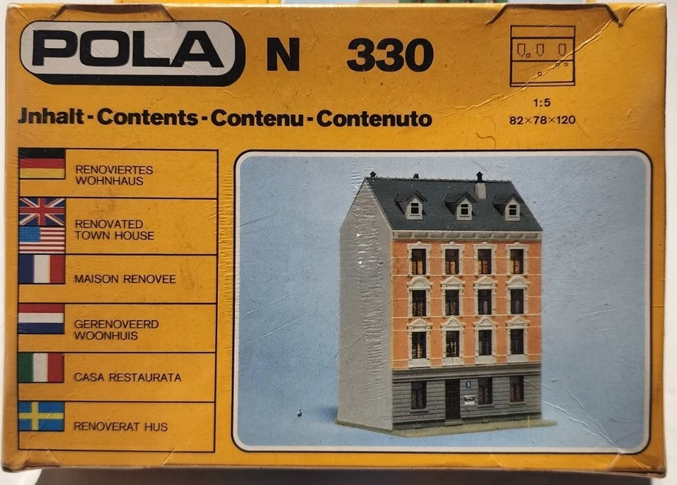 POLA N Scale Renovated Town House #330 - Image 3 of 4