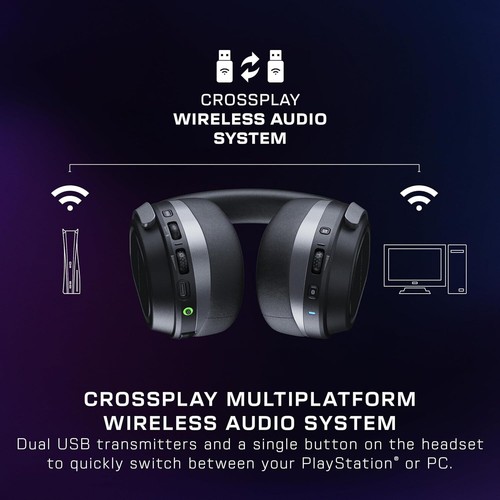 Auriculares inalámbricos para juegos Turtle Beach Stealth 700 Gen 3 PlayStation - Negros - Nuevos - Imagen 17 de 22
