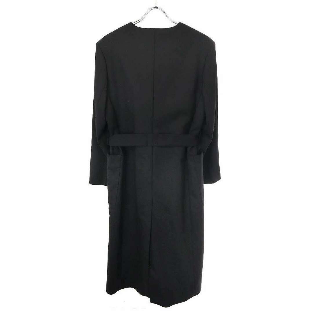 HYKE HIKE 21AW DOUBLE FACE COAT 212-17302 BLACK 1 Used MESC HYKE HIKE 21AW DOUBLE FACE COAT 212-17302 BLACK 1 Used MESC