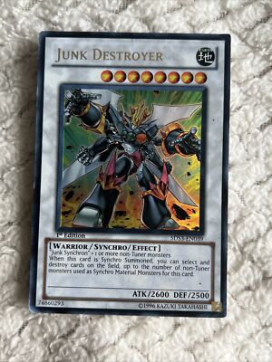 yugioh junk destroyer starter deck Amazon.com: Yu-Gi-Oh! - Ledger of Legerdemain - CYHO-EN067 - Secret Rare -  1st Edition main image 0