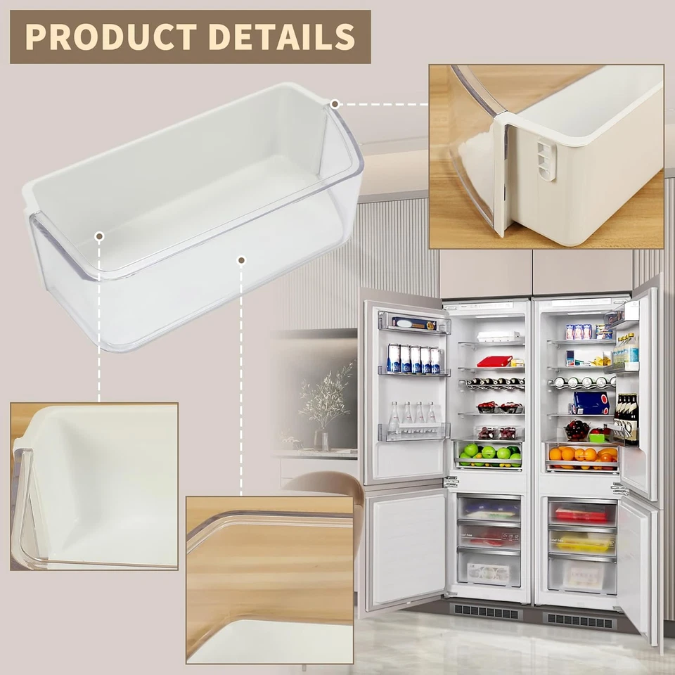 Estante Puerta Refrigerador For Samsung DA97-17255A RF265BEAESG/AA, RF265BEAESR - Image 4 of 4