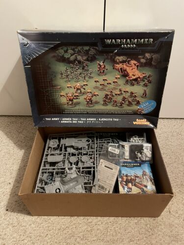 Tau Army Box Warhammer 40K 3rd Edition Space Marine Sealed BNIB Chaos Eldar Ork - Picture 5 of 11