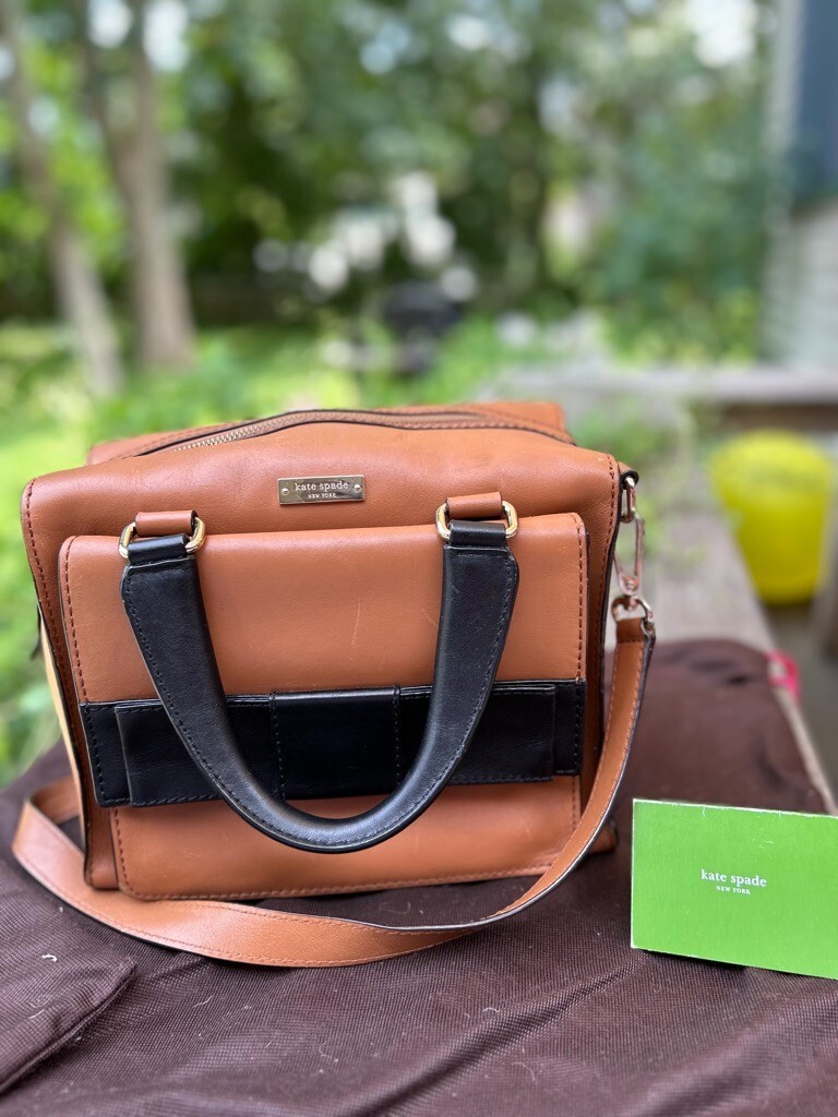 Kate Spade Little Kennedy Bow Bridge Satchel Gem