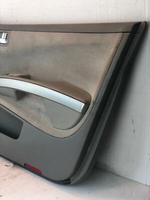 2006 Nissan Maxima Front Door Panel Right Passenger Frost Gray