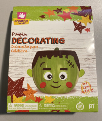 Creative Hands Frankenstein Decorating Craft Kit Foam Shapes Stickers Paint Pods