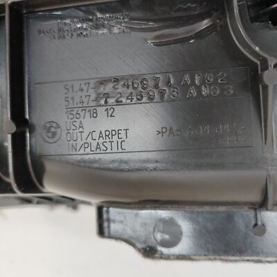 S‼️ BMW X6 F16 Left Side Trunk Trim 7246971 3.0 Diesel 230kw