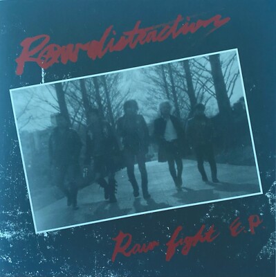 RAW DISTRATIONS - RAW FIGHT EP 7'''' VINYL JAPAN PUNK LAST SURVIVORS LAUKAUS POGO