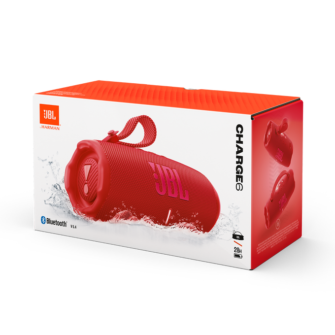 JBL CHARGE 6 - Portable Waterproof Bluetooth Speaker AI Sound Boost Auracast™.