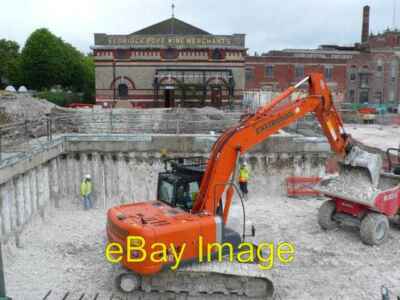 Photo 6x4 Digging the Foundations This is the south western corner of the c2011