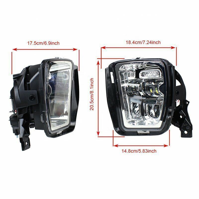 2014 ram 1500 led pod fog lights 13-18 Ram 1500 SS3 LED Pod Sport Ram Vertical Kit White SAE Fog main image 1