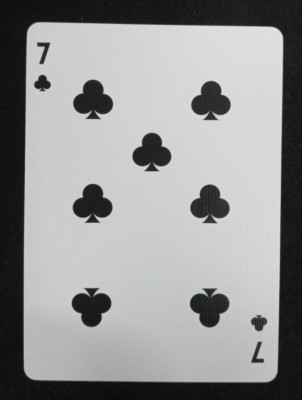 Theory11 Star Wars The Mandalorian Playing Card 7 Clubs