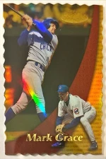 2000 Topps Good Label Gold Die Cut Mark Grace 61/100 Cubs