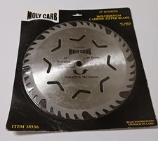 Molybdenum Carbide Tipped Blade 10"