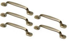 Poignée de Meuble Antique Rétro Porte Ba 96 MM Laiton Braun en Arc Cuisine