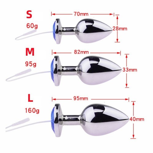 Schock Männlich Keuschheitsgerät Gürtel E-Stim Lock Ring Käfig Bondage Männer Trainer Stecker - Bild 16 von 43