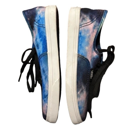 VANS KIDS AUTHENTIC LO PRO COSMIC GALAXY SKATE SHOES- Size 13 New With Box - Picture 7 of 14