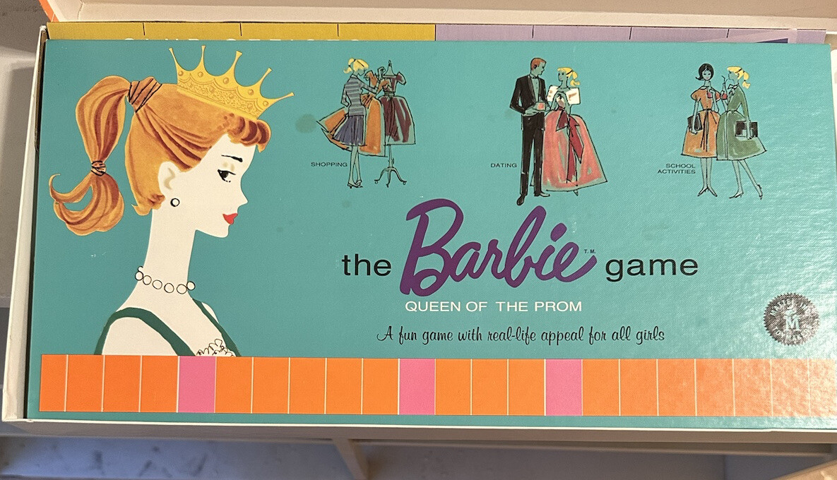vintage barbie board game eBay
