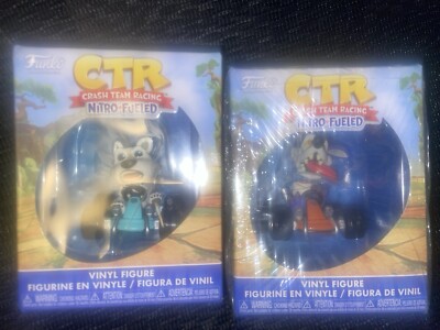 FUNKO CTR CRASH TEAM RACING NITRO FUELED RIPPER ROO and Polar