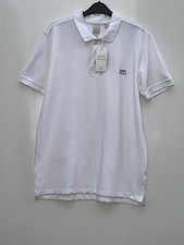 Image of Jack Wills Men's Aldgrove Classic White Cotton Polo Shirt Size M BNWT