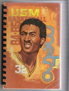 1984-85 UNIV OF SOUTHERN MISSISSIPPI MEN'S BASKETBALL MEDIA GUIDE JAMES WILLIAMS