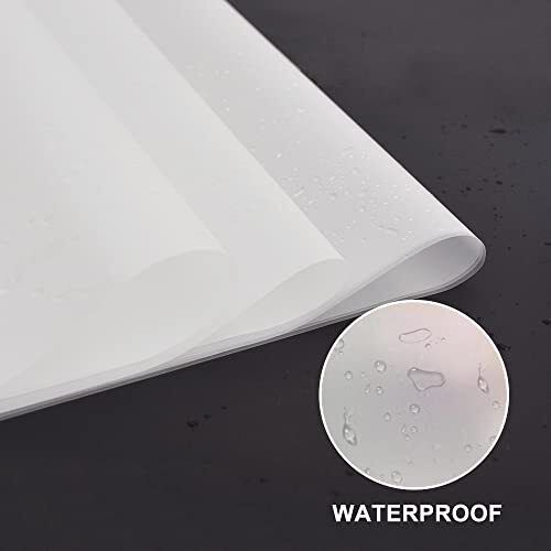 20 PCS Transparent White Floral Wrap Matte Floral Wrapping Paper Flower - Picture 3 of 6