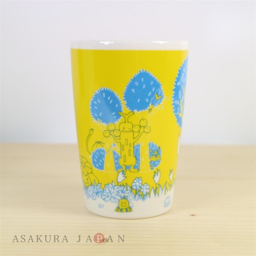 Pokemon Center Original Pikachu in the forest Tall Cup Yellow Made in Japan - Picture 3 of 6