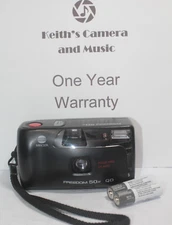 1yrWarranty Minolta Freedom 50N Auto Focus Point and Shoot Film Camera TESTED