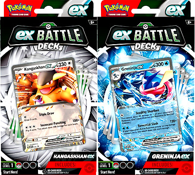 Pokémon Kangaskhan or Greninja EX Battle Deck (styles vary) – SCJ