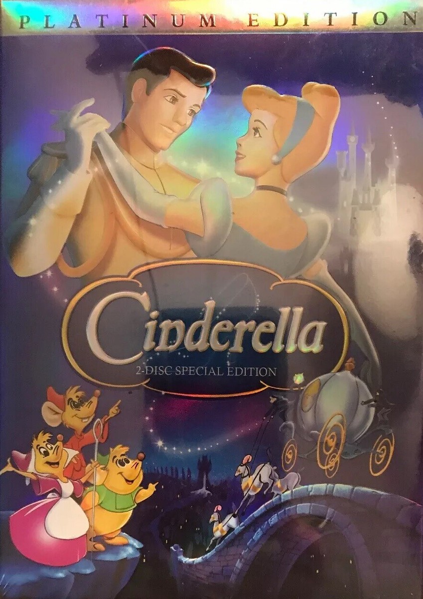 Authentic Cinderella 2-Disc DVD Platinum Edition, NEW 786936239294