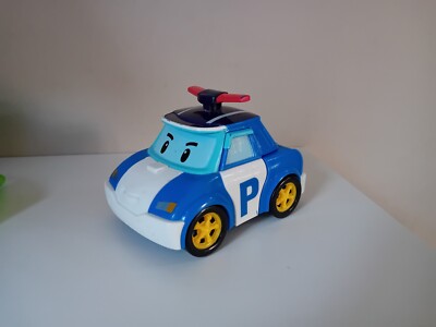 Robocar Poli Fahrzeug Auto Polizei Roboter wandelbar POLI Silverlit Feuerwehrmann