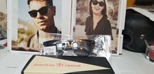 American Optical Saratoga Nylon True-Color Gray Polarized Sunglasses NEW 