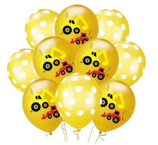 Globos De Fiesta de Cumpleaños de los vehículos