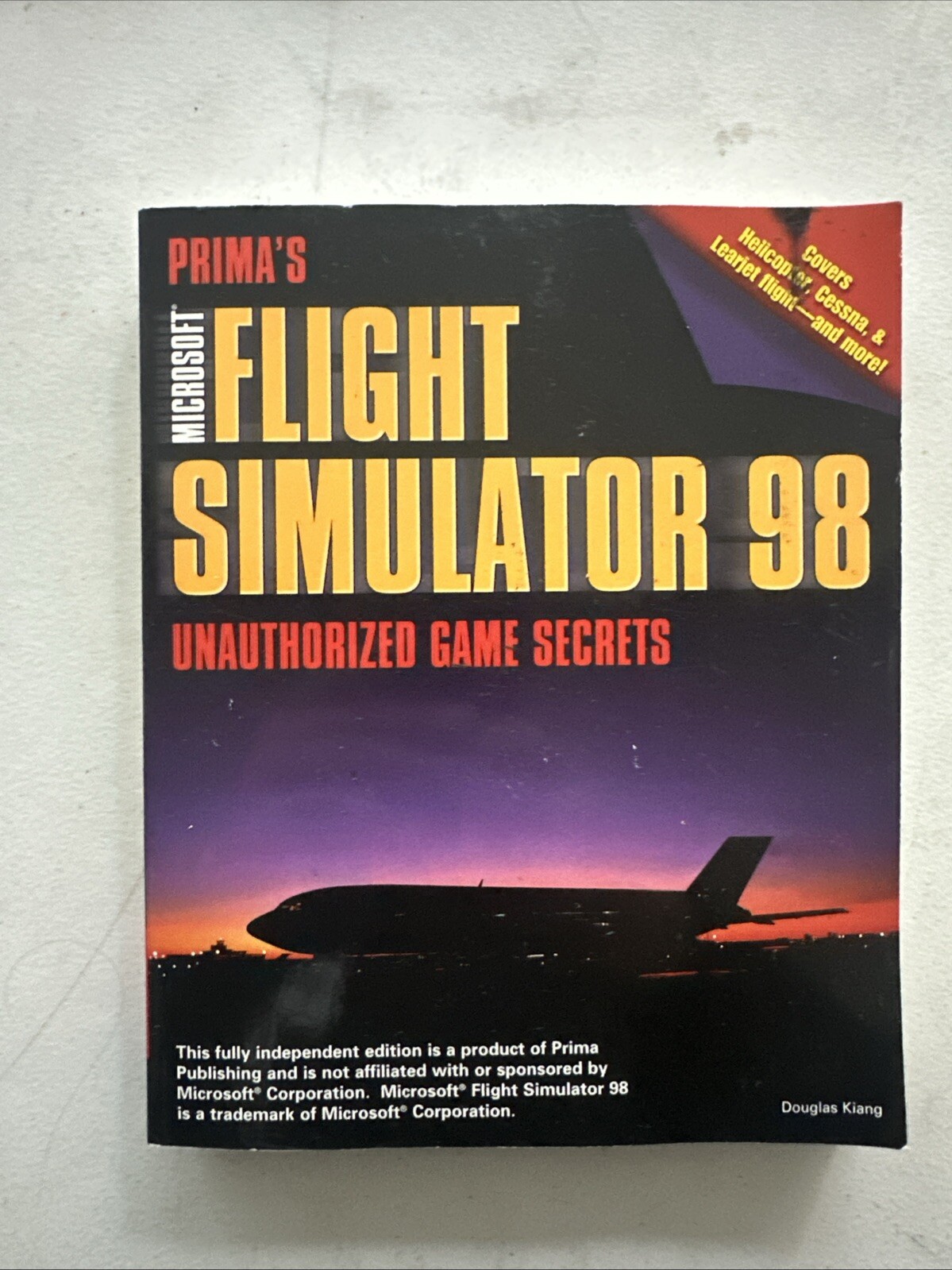 Microsoft Flight Simulator 98: Inside Moves by Meredith, Gary Paperback Book The