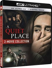 A Quiet Place Double Feature DVD Silence is Survival Thrillers Set