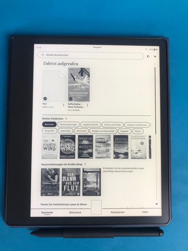 Amazon Kindle Scribe - 1. Generation 2022 - 10.2" - 300ppi - 16/32/64GB - TOP - - Bild 4 von 9