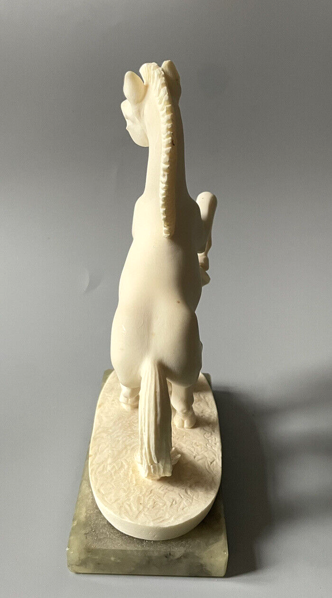 Sculpture Jiannelli 1972 - Danseuse En Albâtre - Vintage